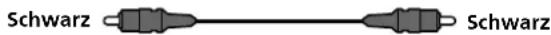 SONY SCDXA333ES - CENTER- oder SUB WOOFER-Verbindung Audioverbindungskabel (schwarz) (mitgeliefert) - 1