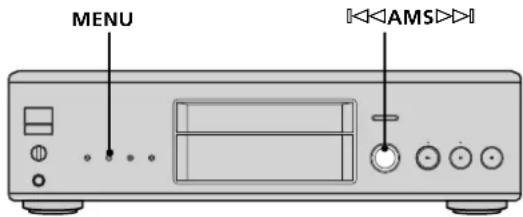 SONY SCDXA333ES - Wiedergeben einer CD unter Verwendung eines Filters (Digitalfilterfungtion) - 2