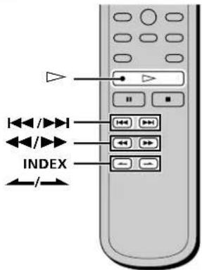 SONY SCDXA333ES - Ansteuern einer bestimmten Passage in einem Titel - 1