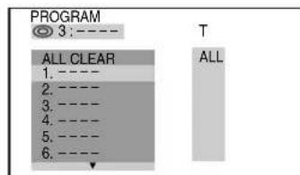 SONY MHCS9D - — Program Edit - 2