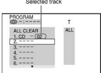 SONY MHCS9D - — Program Edit - 4