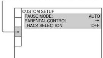 SONY MHCS9D - -CUSTOM SETUP - 1