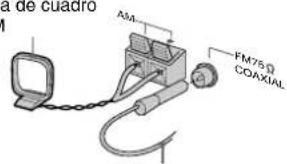 SONY MHCS9D - Conecte las antenas de FM/AM. - 2