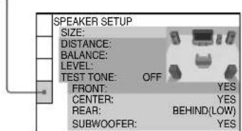 SONY MHCS9D - — SPEAKER SETUP - 1