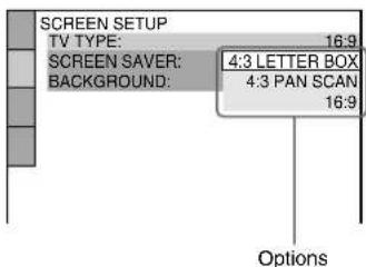 SONY MHCS9D - Using the Setup Display - 4