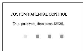 SONY MHCS9D - Censura personalizada de los padres - 2