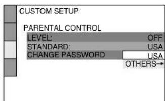 SONY MHCS9D - Press or repeatedly to select "STANDARD", then press ENTER. - 1