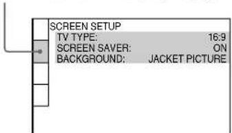 SONY MHCS9D - SCREEN SETUP - 1