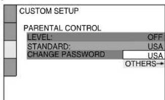 SONY MHCS9D - Appuyez plusieurs fois de suite sur ou pour selectionner "STANDARD", puis appuyez sur ENTER. - 1