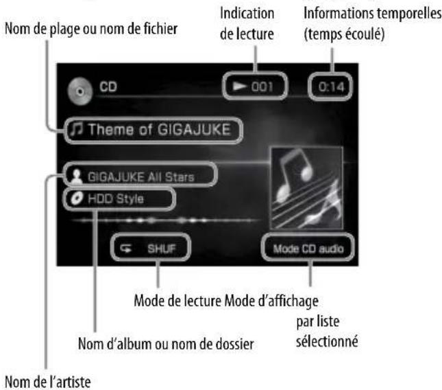 SONY Giga Juke NASSC500PK - Lecture d'un CD - 3