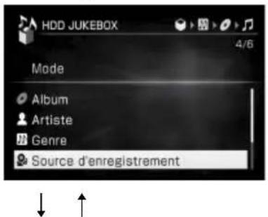 SONY Giga Juke NASSC500PK - Mode Source d'enregistrement - 1