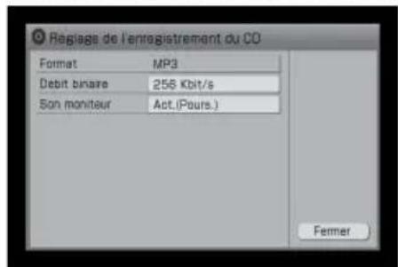 SONY Giga Juke NASSC500PK - Réglage de l'appareil pour l'enregistrement/ l'importation - 1