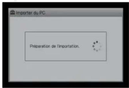 SONY Giga Juke NASSC500PK - Préparatifs pour l'importation de fichiers audio sur l'appareil - 3