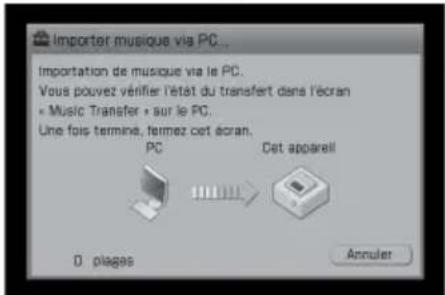 SONY Giga Juke NASSC500PK - Cliquez sur [Transférer]. - 1