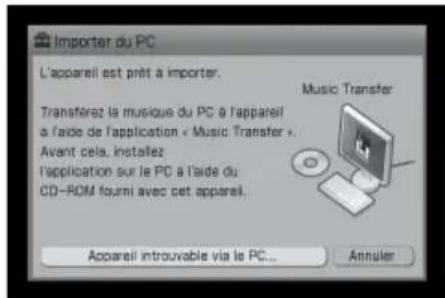 SONY Giga Juke NASSC500PK - Préparatifs pour l'importation de fichiers audio sur l'appareil - 2