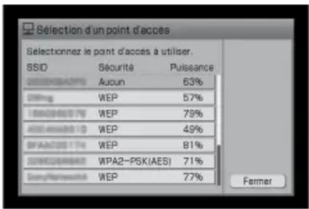 SONY Giga Juke NASSC500PK - Recherche du point d'accès et configuration d'un réseau sans fil - 1