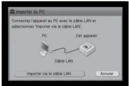 SONY Giga Juke NASSC500PK - Préparatifs pour l'importation de fichiers audio sur l'appareil - 4