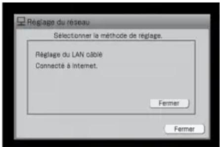 SONY Giga Juke NASSC500PK - Vérification des réglages de connexion au réseau - 1