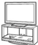 SONY SUFL300M - Не используйте треснувшую подставку. - 1