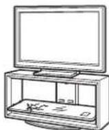 SONY SUFL300M - Não utilize um Suporte de Televisor fissurado. - 1