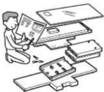 SONY SUFL300M - Be sure to assemble the TV Stand securely following the instructions. - 1
