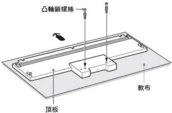 SONY SUFL300M - 安装頂板。 - 1
