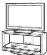 SONY SUFL300M - Μην χρησιμοποιείτε ραγισμένη βάση τηλεόρασης. - 1