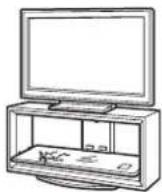SONY SUFL300M - Ikke bruk et TV-stativ som er sprukket. - 1