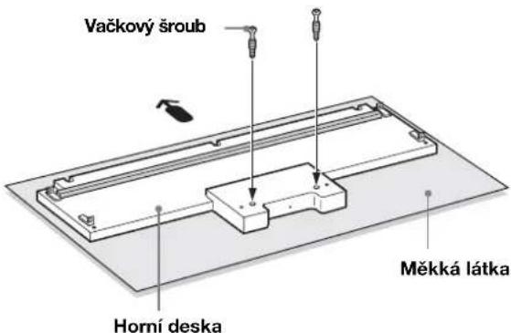 SONY SUFL300M - Připevněte horní desku. - 1