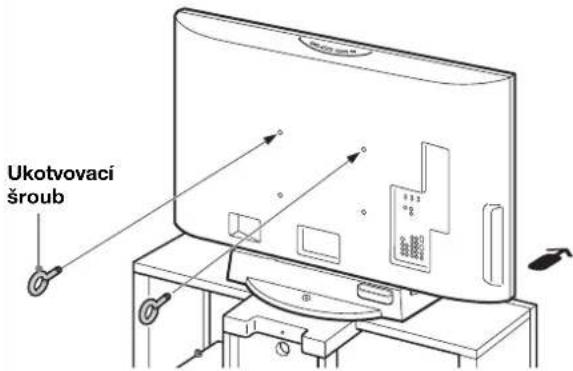 SONY SUFL300M - Připevněte ukotvovací šrouby. - 1