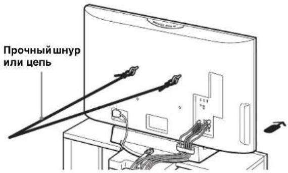 SONY SUFL300M - Прикрепление телевизора к стене. - 1