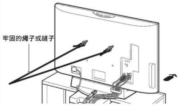 SONY SUFL300M - 將電視固定在牆壁上。 - 1