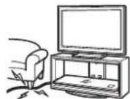 SONY SUFL300M - 請勿讓主線路或連接線被其他物體夾住。 - 1