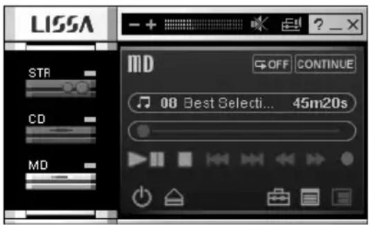 SONY PCLKLSA1 - → Klicken Sie auf „Start“, wählen Sie dann „Program“ und „Digital Link Manager for LISSA 1.0E“, und klicken Sie auf „LISSA 1.0E“. - 1