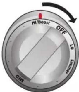 SAMSUNG NE58H9970WS - Induction power boost control - 1