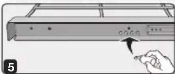 SAMSUNG NE58H9970WS - To lubricate the slides with graphite lubricant - 6