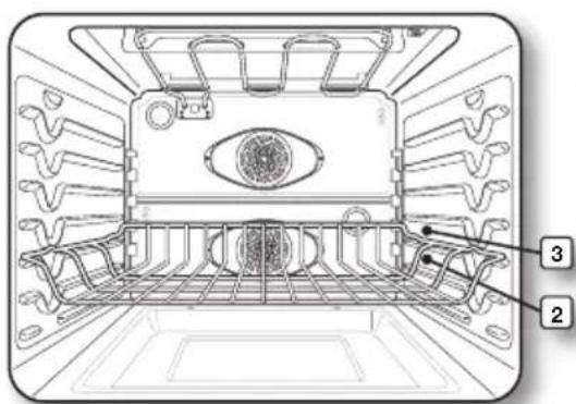 SAMSUNG NE58H9970WS - Recessed rack position - 1
