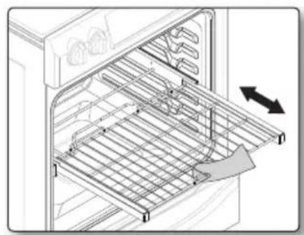 SAMSUNG NE58H9970WS - Installation de la grille coulissante - 2