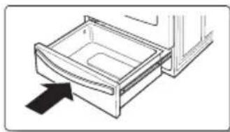 SAMSUNG NE58H9970WS - Comment remettre le tiroir chauffe-plat en place ? - 2