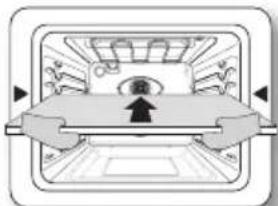 SAMSUNG NE58H9970WS - UTILISATION DE LA GRILLE COULISSANTE - 3