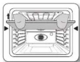 SAMSUNG NE58H9970WS - To Install the Partition into the Oven Cavity - 1