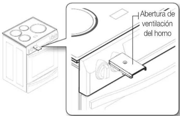 SAMSUNG NE58H9970WS - Abertura de ventilación del horno - 1