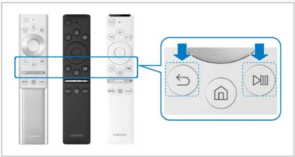 SAMSUNG UE43TU8005K - Connectez le Samsung Smart Remote au téléviseur. - 1