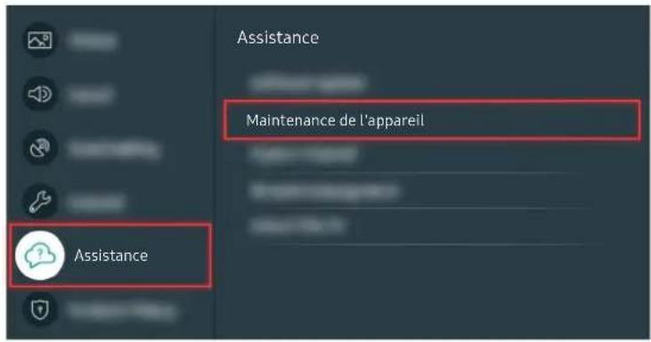 SAMSUNG UE43TU8005K - Lorsque l'écran du téléviseur ne fonctionne pas correctement - 9