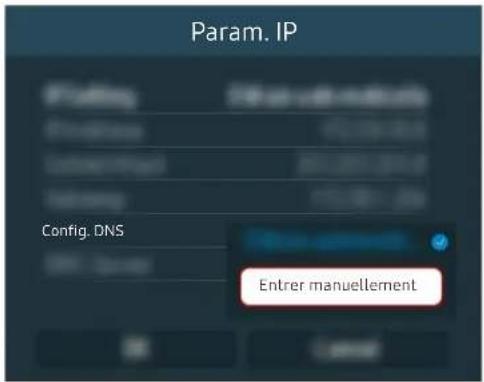 SAMSUNG UE43TU8005K - Lorsque le téléviseur ne peut pas se connecter à Internet - 12