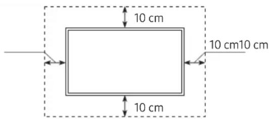 SAMSUNG UE43RU6025K - Ausreichende Belüftung Ihres Geräts - 2