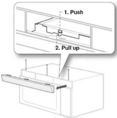 SAMSUNG ME17R7011ES - REPLACING THE OVEN LIGHT - 1