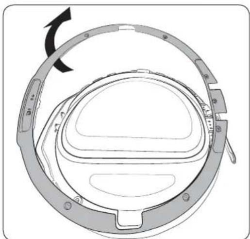 SAMSUNG DV22K6800EX - Switching the door position - 6