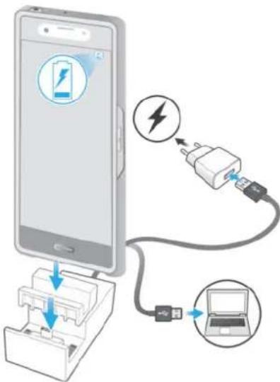 SONY SCR56 - Pour recharger votre téléphone à l'aide de la Style Cover Touch - 1