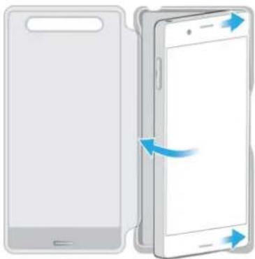 SONY SCR56 - Pour fixer l'étui-support Style Cover Touch à votre téléphone - 1